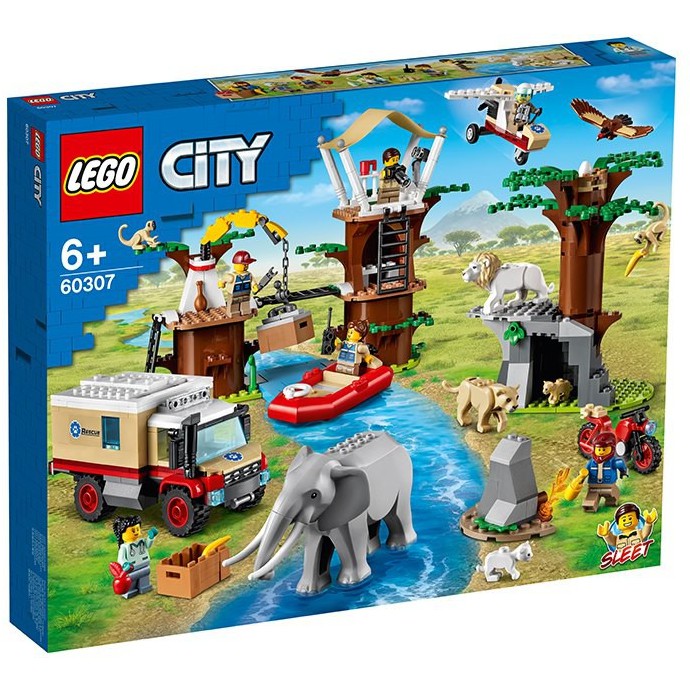 【周周go】LEGO 樂高60307 野生動物救援營