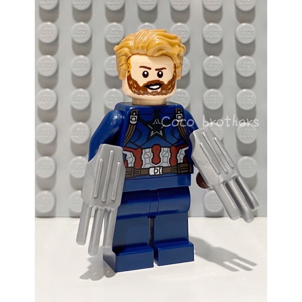 LEGO 樂高 76101 超級英雄 美國隊長 人偶 - Coco可可兄弟