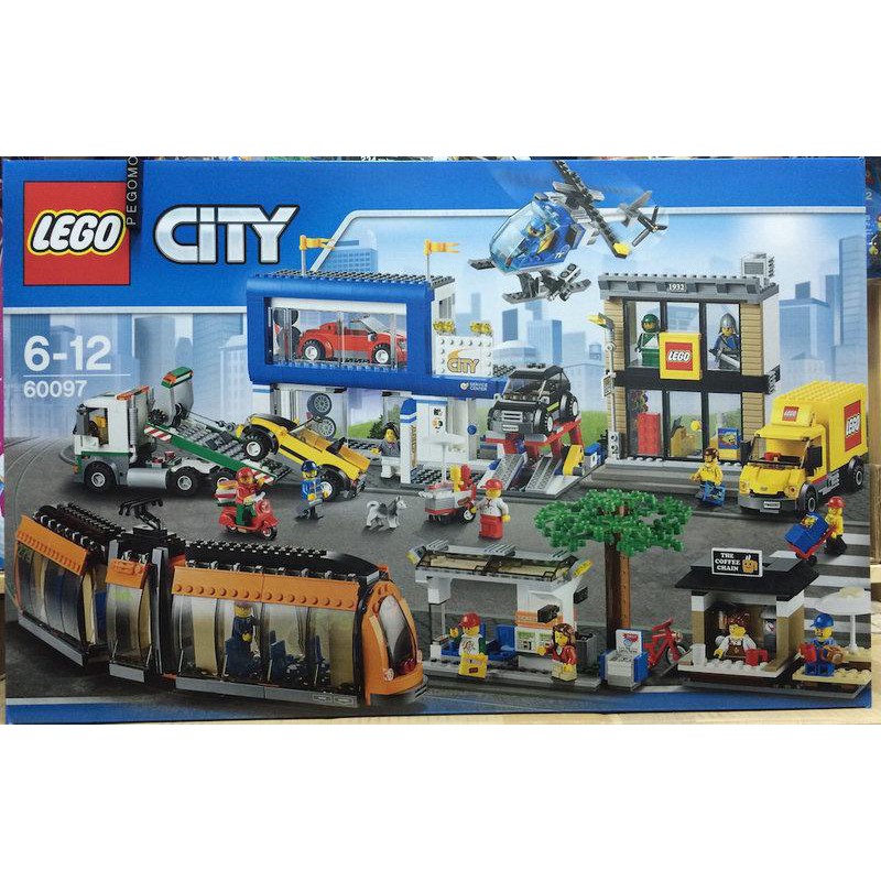 【痞哥毛】LEGO 樂高 60097 City Square 城市廣場 全新未拆