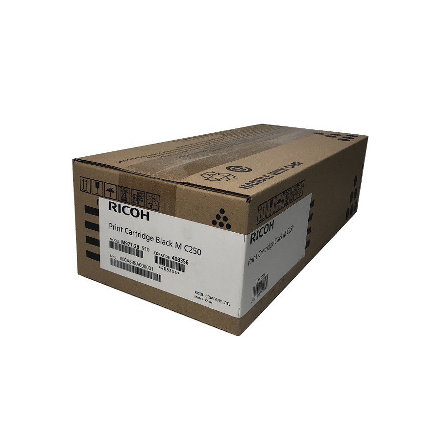 RICOH 408356 M C250 BK原廠黑色碳粉匣 適用:M C250FWB