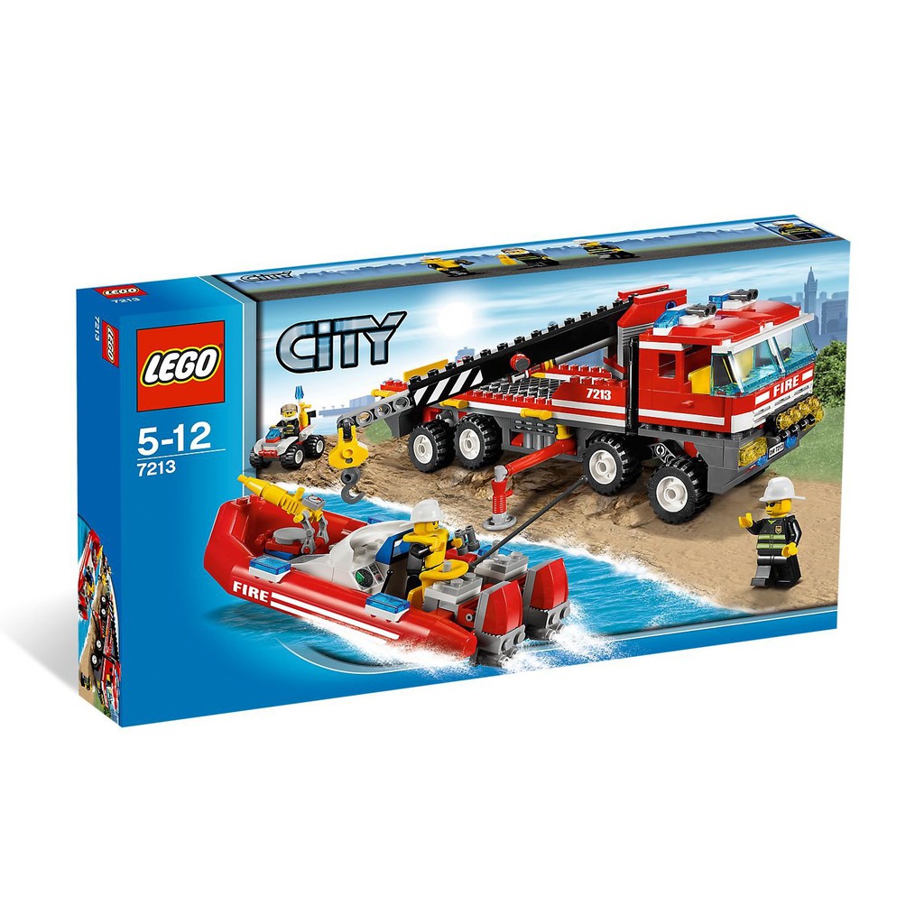 Lego 樂高7213 越野消防車 消防船下單前請先詢問 蝦皮購物