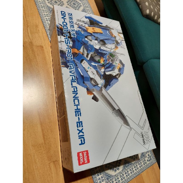 大班（非萬代） MG 1/100  雪崩型能天使鋼彈 AVALANCHE-EXIA