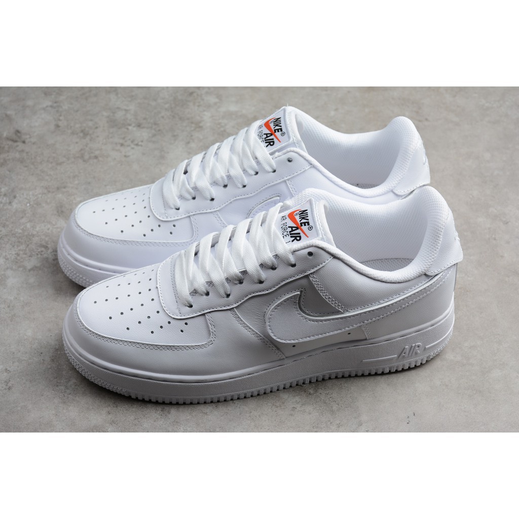 air force one velcro swoosh pack white