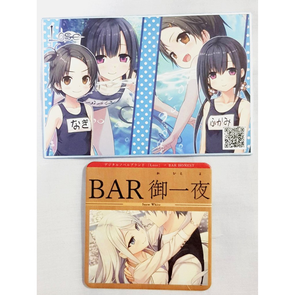 日版現貨特價合售愛上火車鐵道娘lose 蓑笠凪早瀨深美泳裝色紙限定寶生稀咲告白杯墊死庫水 蝦皮購物