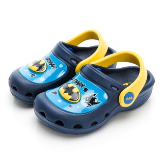 兒童鞋 園丁鞋【正義聯盟】蝙蝠俠 童電燈園丁鞋-藍/DBKG29556