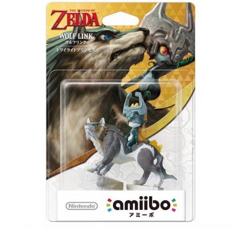 薩爾達傳說 曠野之息 狼林克 amiibo 全新未拆