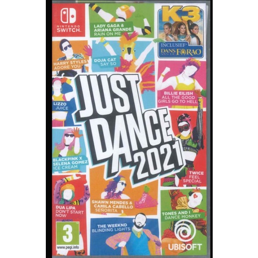 全新未拆 switch just dance 舞力全開 2021 非 2020 2019