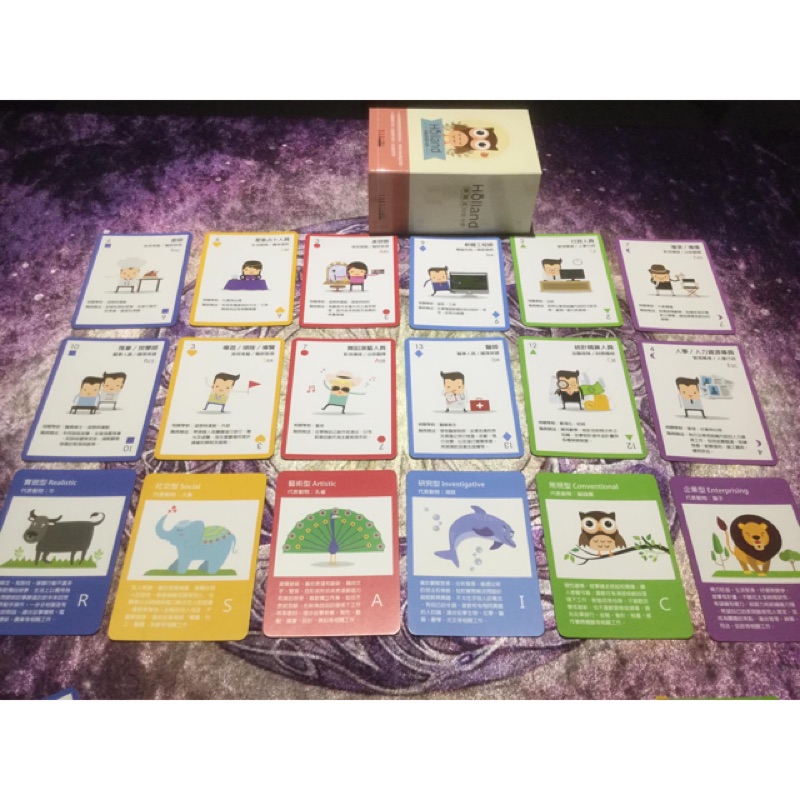 學職涯探索牌卡 9成9新