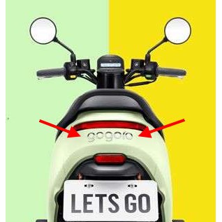 【玩作工坊】Gogoro 3/VIVA/VIVA XL/車尾logo貼/3M/反光貼紙/夜光貼/logo