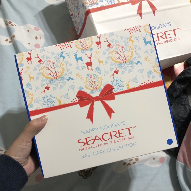 【全新】Seacret美甲修護組聖誕限定包裝