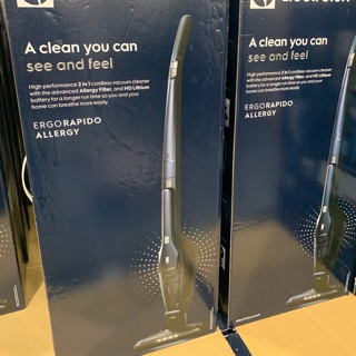 Electrolux 伊萊克斯二合一無線吸塵器 (ZB3302AK) HEPA等級濾網