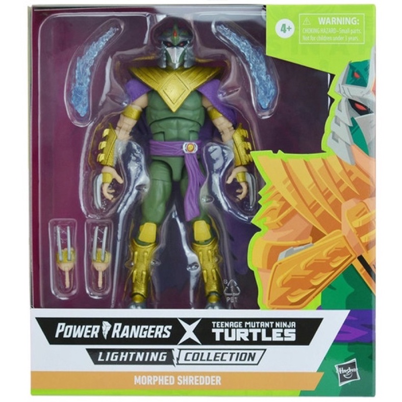 玩具主義) 美版 孩之寶Power Rangers X TMNT聯名 6吋 金鋼戰士 金剛戰士 綠衣戰士 許瑞德 忍者龜