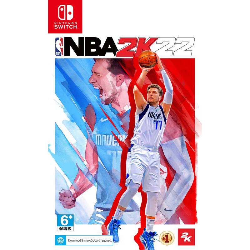 [便宜遊戲館] NS NBA 2K22 亞中文版 亞版中文版 SWITCH 美國職業籃球