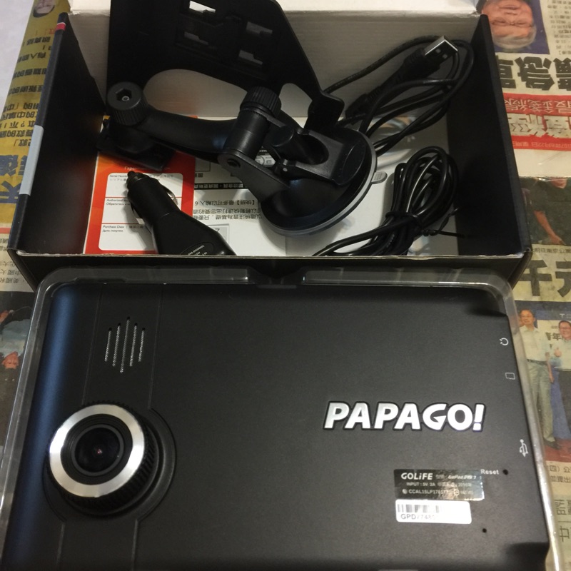 GoPad DVR7行車紀錄聲控導航平板