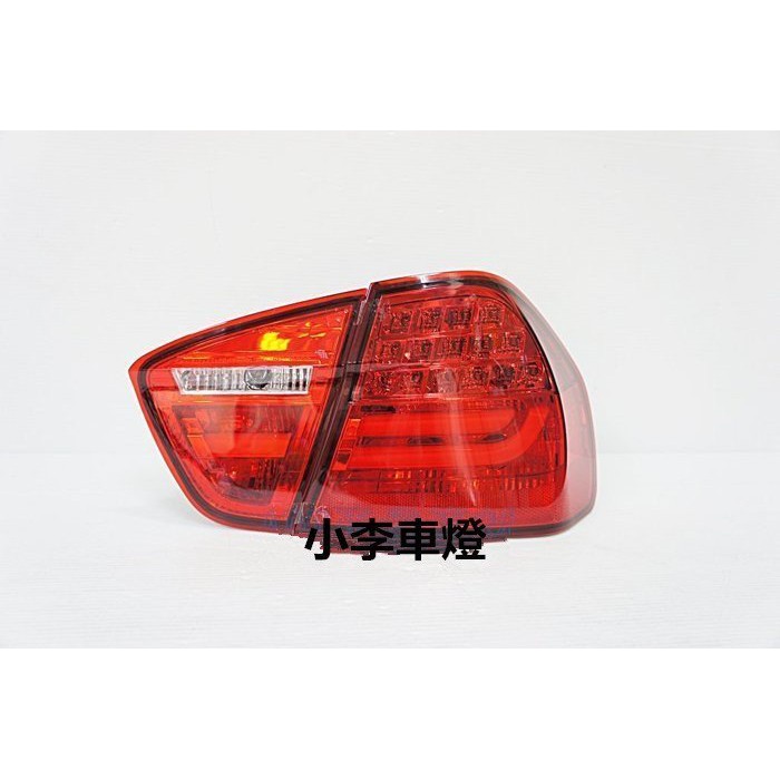外銷精品件 BMW E90 前期改後期 仿09年樣式 全紅光柱尾燈+LED方向燈一組7500元