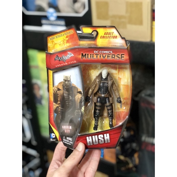 DC MULTIVERSE Batman 阿卡漢 HUSH 蝙蝠俠 3.75 吋 1/18 可動 人偶 美漫 酸雨戰爭