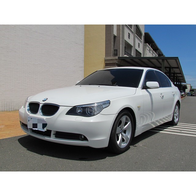 🚙 廠牌:BMW 🚙 車型:E60-525 🚙 Cc數:2500 🚙 年份:2004 🚙 顏色:白色