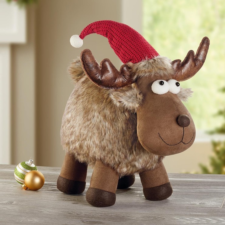 Costco 好市多代購 免運 25 吋聖誕麋鹿絨毛裝飾 娃娃 玩偶 擺飾 聖誕節