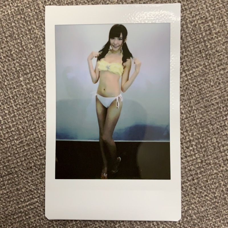 日本女優橋本有菜活動拍立得（非 TRE 成人展 三上悠亞 明日花）