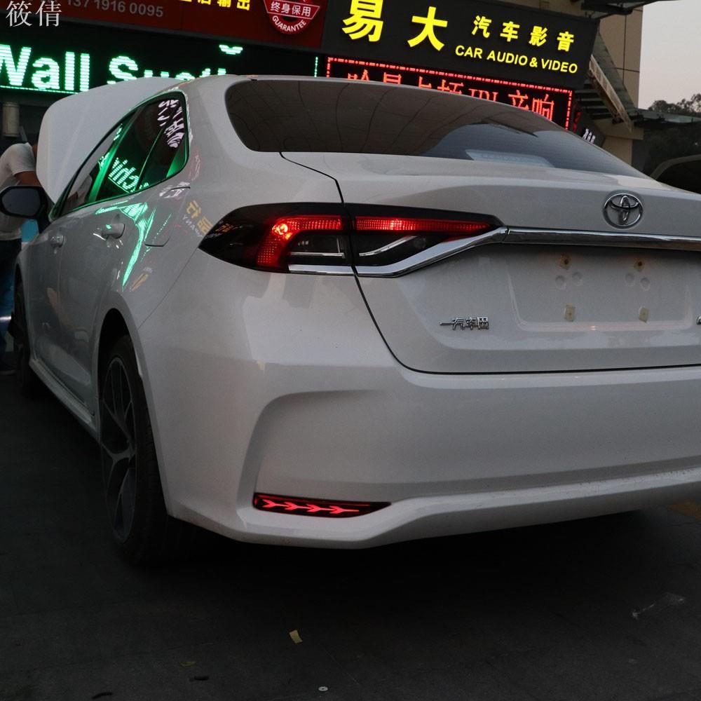 適用於豐田 TOYOTA  ALTIS 12代 19-21年 LED 三功能 後霧燈 後杠燈 煞車燈 轉向燈 魚骨款