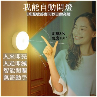 人體感應衣櫃燈『台灣出貨』 USB充電 led自動智能紅外線感應燈 衣櫥燈 感應燈 小夜燈 QJ0104