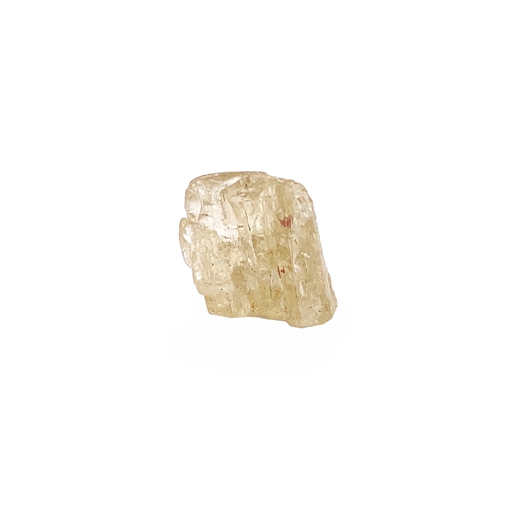 天然金黃綠柱石(Golden Beryl)原礦 基隆克拉多