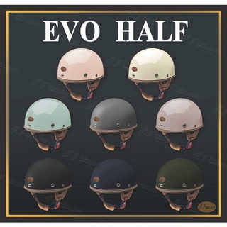 P&J捷寶騎士部品 EVO 復古 老味 國民車 風格 half helmet 半盔 式 安全帽 瓜皮帽 復古八色