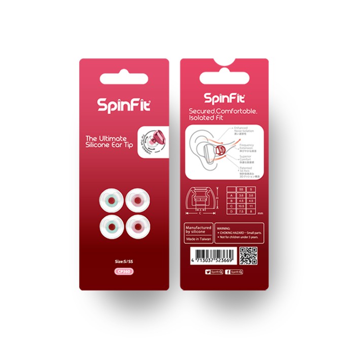 ─ 立聲音響 ─ 免運費 正版  Thinking 代理 Spinfit Cp360 非大陸盜版商品 購買請認證正版代理