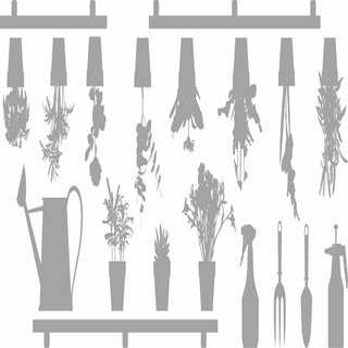 義大利進口HOME DECOR 景觀靜電玻璃貼飾 31cmX99cm 花園情境(C68001)