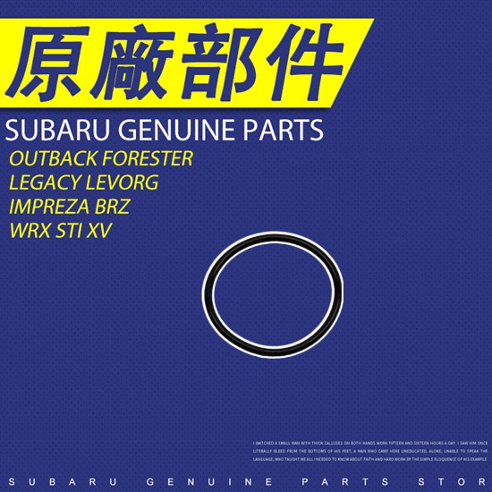 806931070 SUBARU Forester Legacy Outback Impreza 氣缸體O形圈