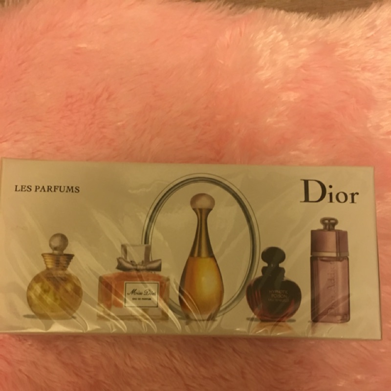 Dior5入組香水禮盒
