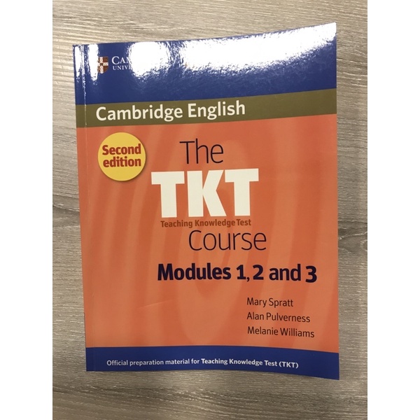 【二手書-正版九五成新】劍橋官方英語教師認證備考書 The TKT Course  Module 1.2.3