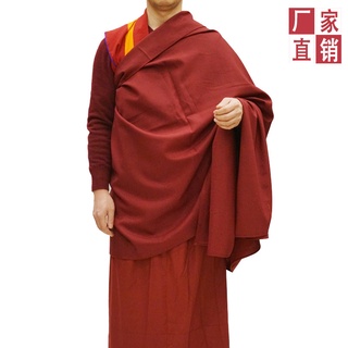 【現貨】【三件套】喇嘛西藏居士服僧服披單腰帶東嘎東波服藏族僧衣僧裝 特價