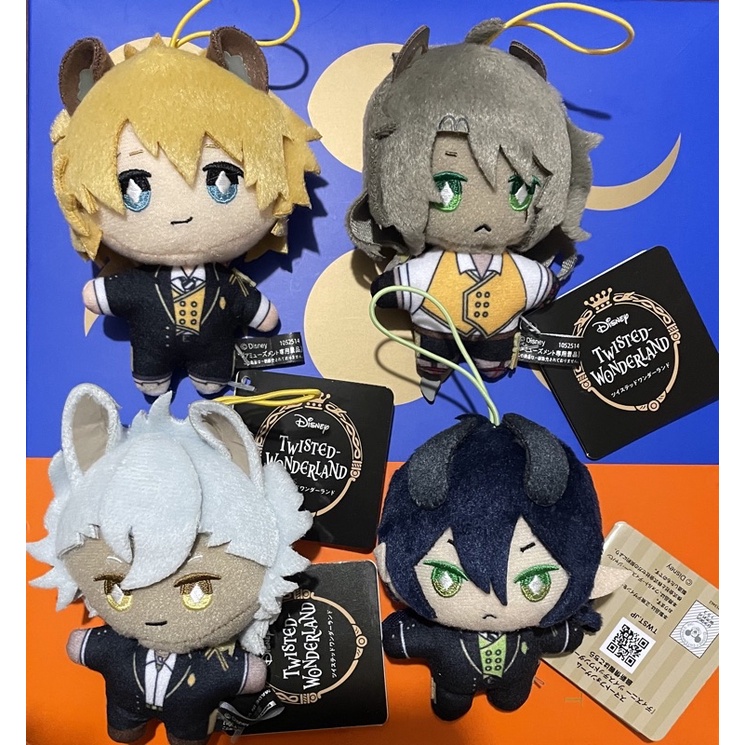 迪扭 扭曲仙境 制服 11cm景品 娃娃 Leona Ruggie Jack SEGA ツイステ 迪士尼扭曲樂園 醜娃