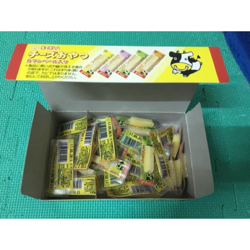 日本🇯🇵零嘴 OHGYA 扇屋 鱈魚起司條 原味(45入)外盒拆封過 可單售