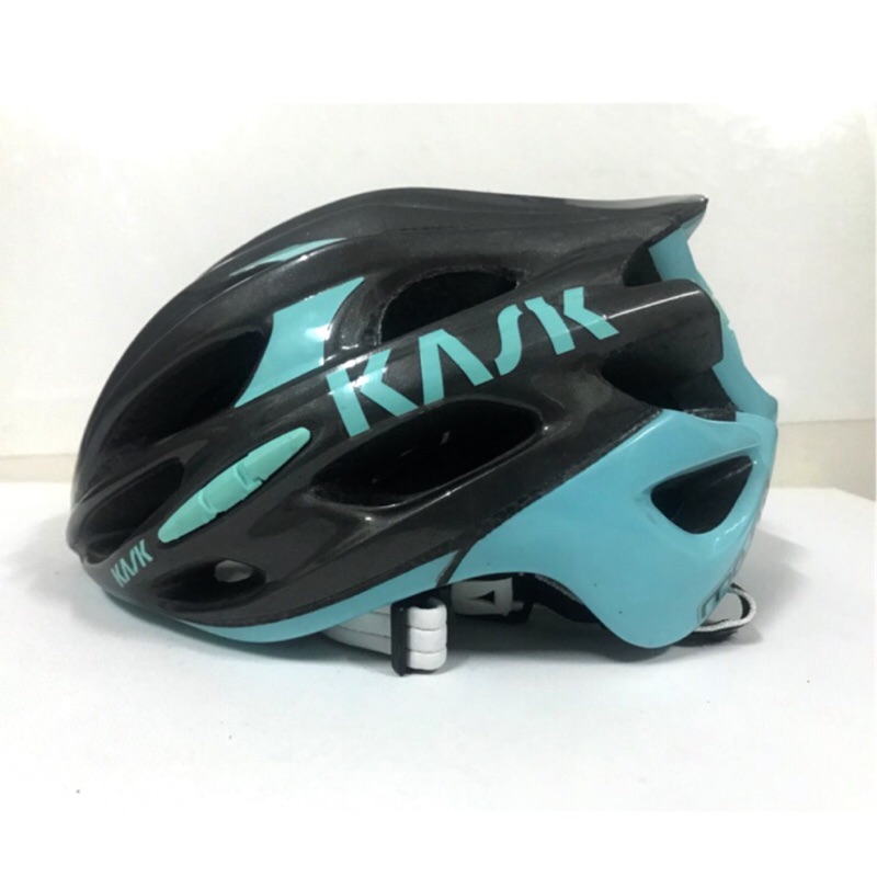 【八成新】正品 KASK mojito 自行車安全帽 黑湖水綠 M號