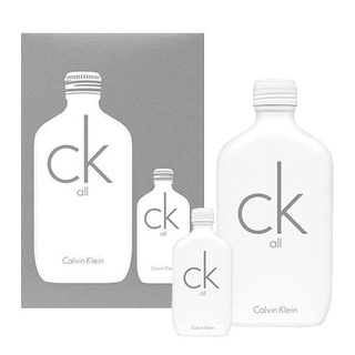 Calvin Klein CK all 中性淡香水 香氛禮盒 (100ml噴式+15ml沾式)