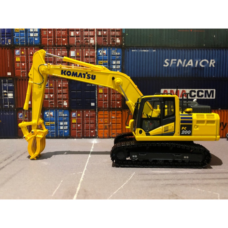 新品 日版komatsu Pc0 11簡易夾 1 50 怪手模型 蝦皮購物