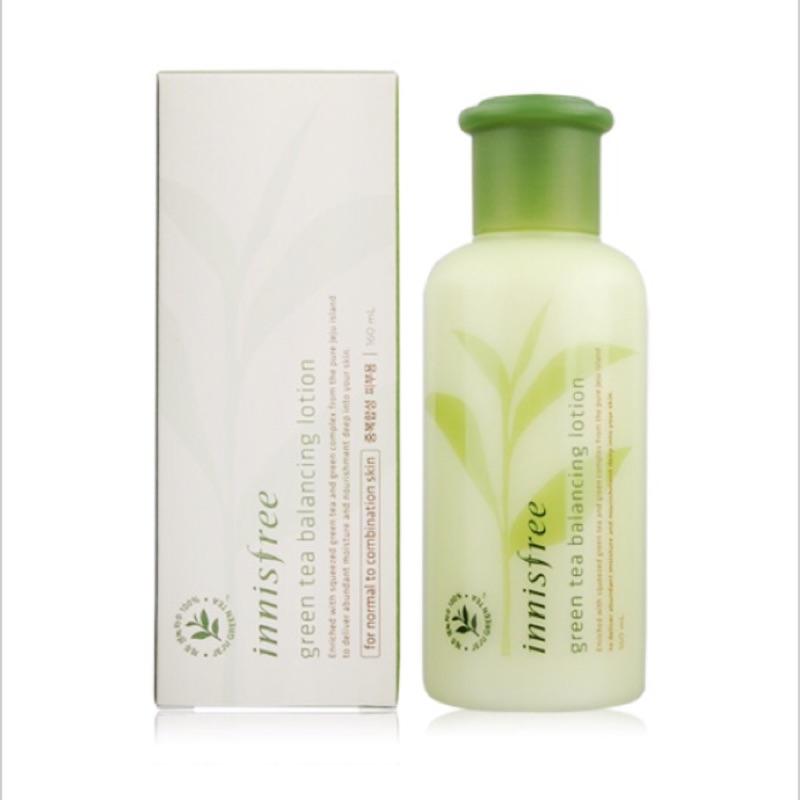 Innisfree 綠茶水平衡乳液(160ml)