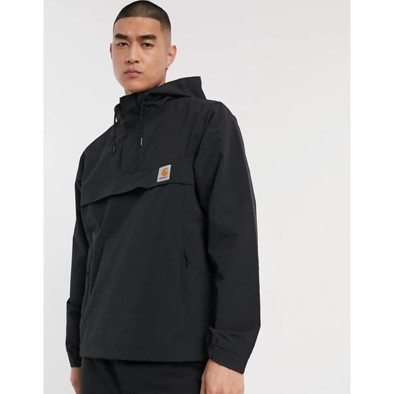 二手 Carhartt WIP Nimbus Pullover 秋冬版 anorak 黑標 黑色 衝鋒 鋪棉