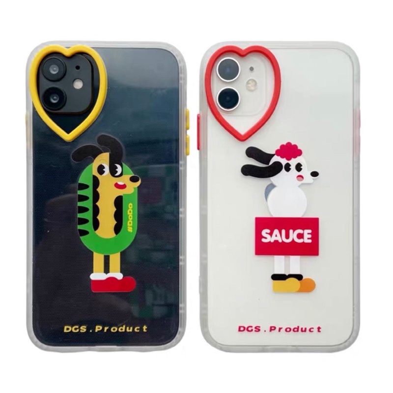 Nu11免運 Dgs 情侶桃心手機殼iphone 手機殼 蝦皮購物