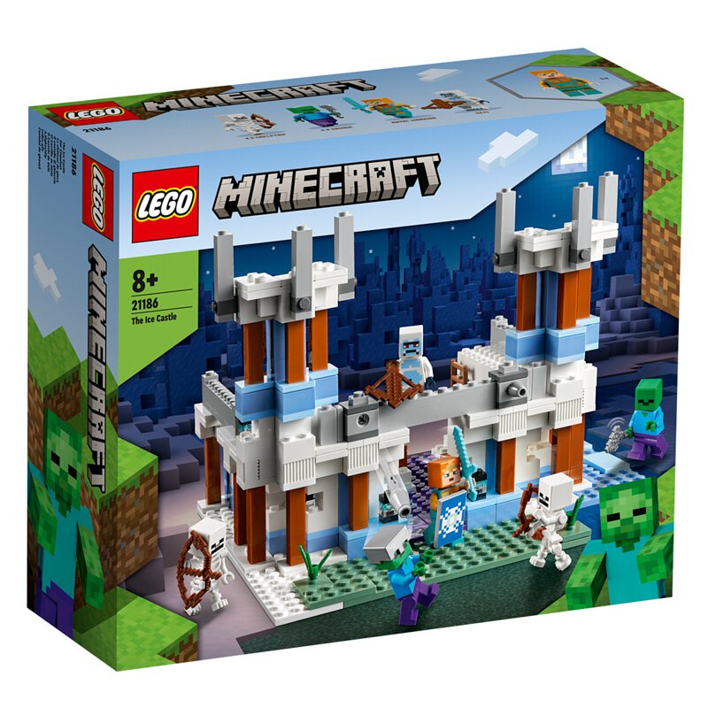 【周周GO】LEGO 21186 創世紀 麥塊 Minecraft™ 系列 冰城堡 The Ice Castle