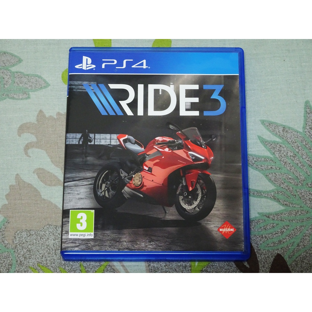 二手 PS4 RIDE3 RIDE 極速騎行3 英文版