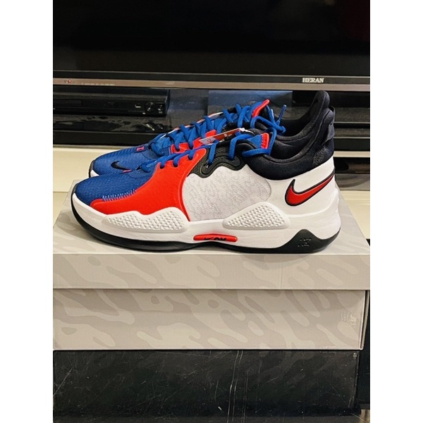 全新 NIKE PG5 美國隊配色 US10-US11 2590元 台灣門市公司貨 假貨賠10倍價