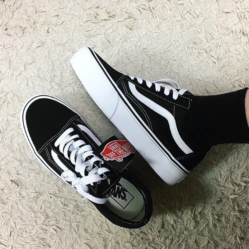 vans old skool platform kadın sneaker