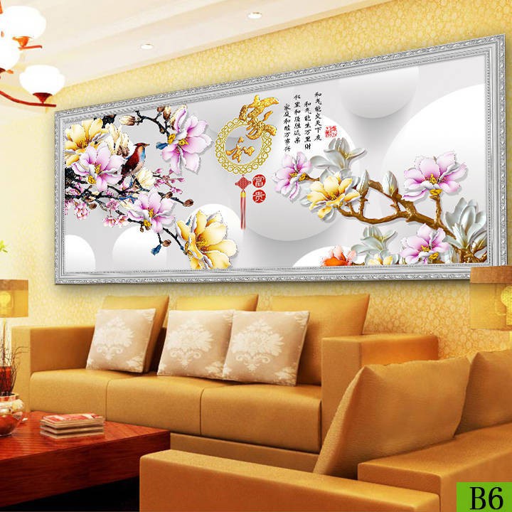 客廳背景墻貼畫壁紙自粘墻紙墻貼紙國畫山水畫風景畫整幅大張壁畫墻紙自粘3d立體墻貼壁貼客廳裝飾背景牆佈置個