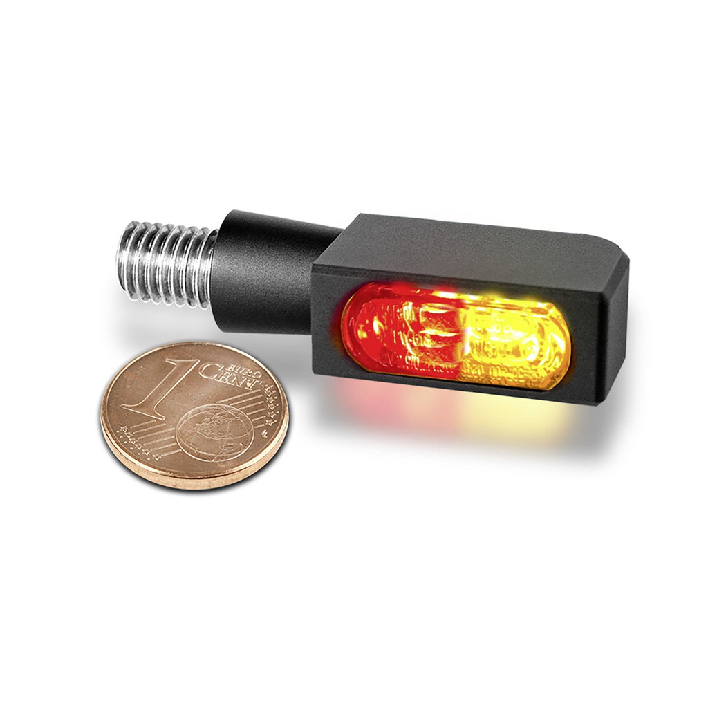 【德國Louis】HeinzBikes 整合式LED方向燈/尾燈/煞車燈 黑色外殼超迷你三合一轉向燈編號10047293