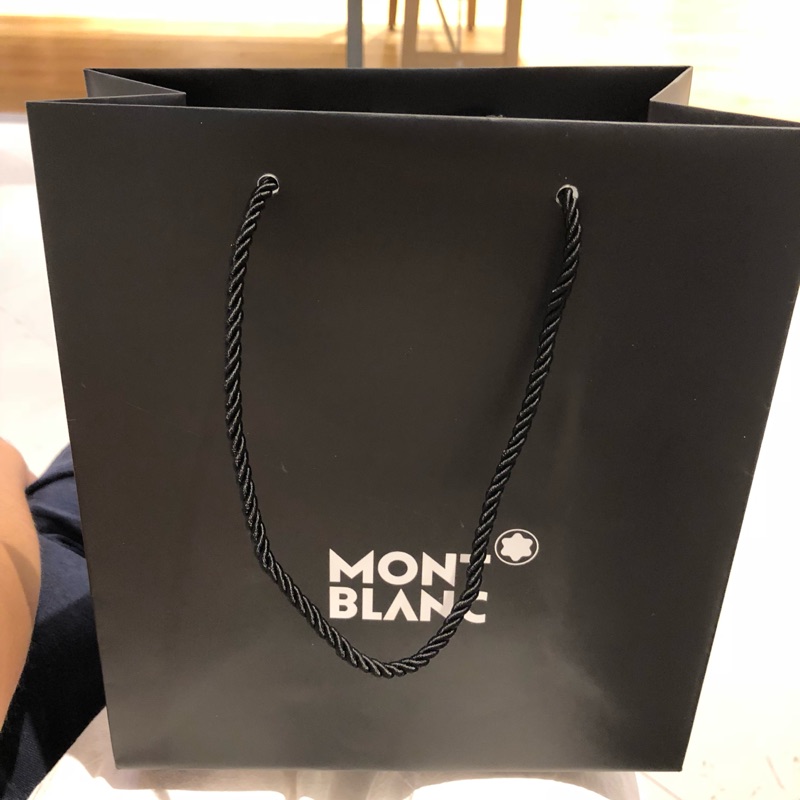萬寶龍 紙袋 紙盒 收納袋 專櫃提袋 包裝 Mont Blanc