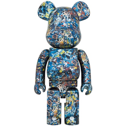 Image.台中逢甲店 BE@RBRICK BEARBRICK 庫柏力克熊 1000% Jackson Pollock