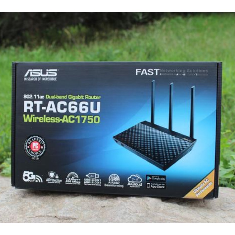 ASUS RT-AC66u 雙頻AC1750 無線分享器